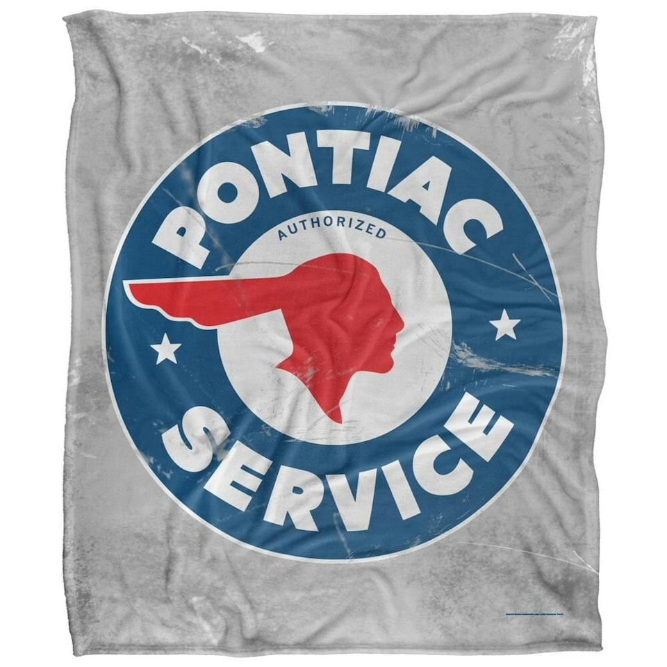 image 1 of Pontiac Service Sign Blanket - Multicoloured - One Size