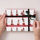 image 4 of Elf on the Shelf Christmas 2 Sheets & 2 Tags Gift Wrap