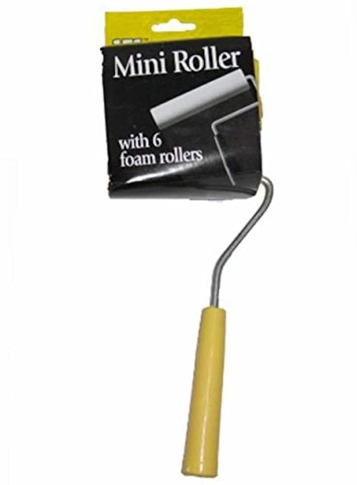 image 1 of Mini Roller & 6 Foam Rollers