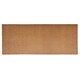 image 1 of Synthetic Coir Kitchen and Hallway Runner Rug Brown | 60cm x 180cm