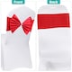 image 6 of Chair Bow Sashes, Elastic Spandex Stretch Chair Ties with Buckle - 1pc