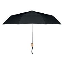 MidOcean Tralee RPET Folding Umbrella - Black - One Size Black