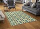 image 2 of Psychedelic Geometric Pattern Rug | Multi