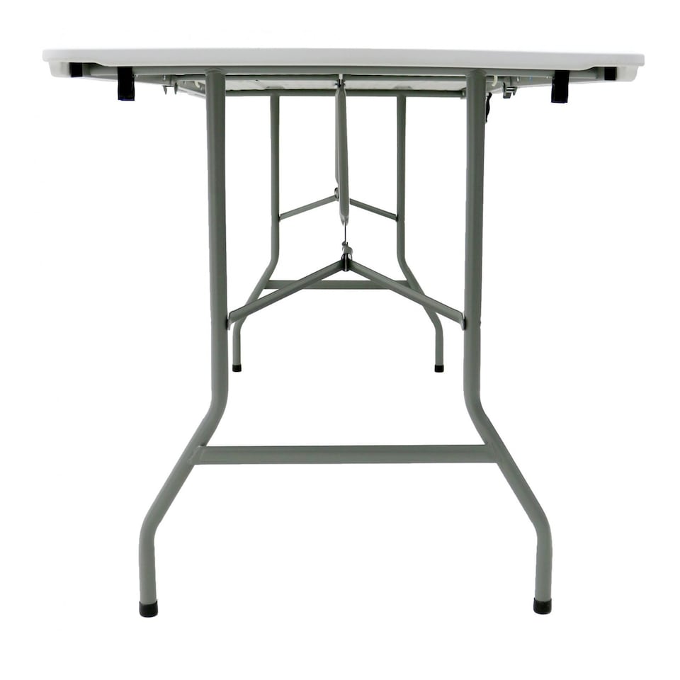 image 1 of 5ft Folding Trestle Table Heavy Duty Catering Garden Party 1.5m | White