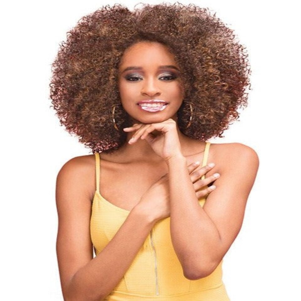 Janet Collection Janet Clip In U Type Syn 4A Agnes Wig Multi | White Gray | One Size