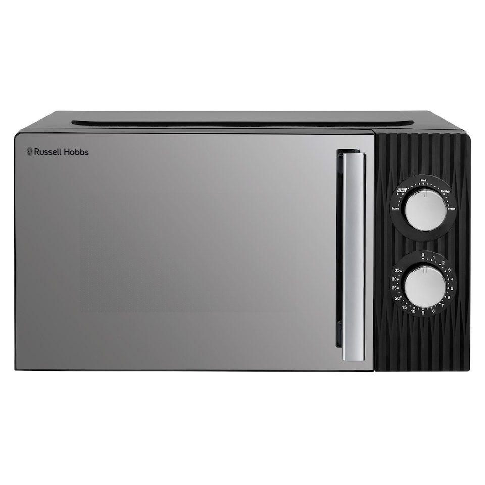 image 1 of Russell Hobbs Manual Microwave Eden 17L with 5 Power Levels Black RHMM725B
