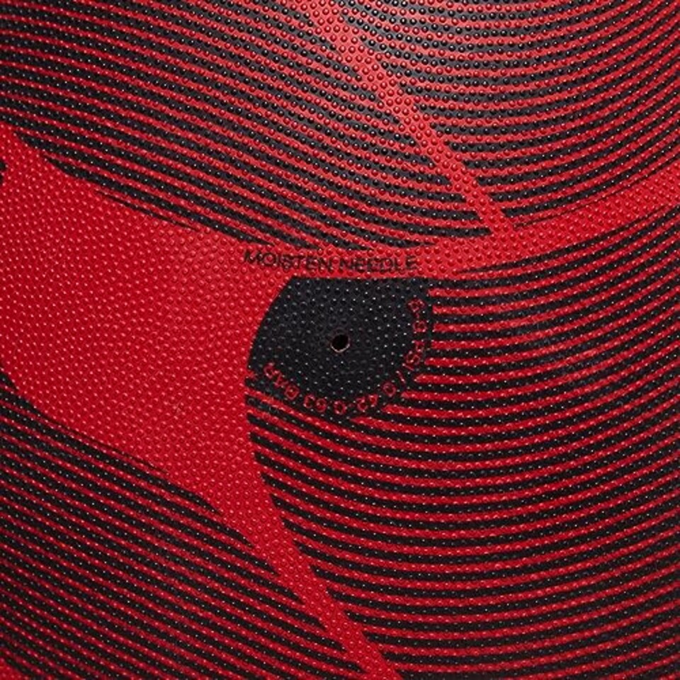 image 1 of Canterbury Unisex Thrillseeker Play Rugby Ball | Standard Grip | Training Ball Rugby Ball, Red/Black, 5