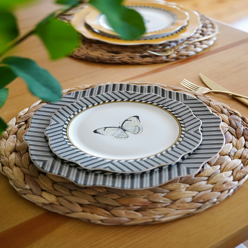 image 1 of Mystique Collection Porcelain Side Plates (Set of 6)