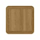 image 5 of Newark Ash Square Wine Table Brown