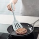 image 8 of Zeal Silicone Flexible Slotted Kitchen Turner, 30cm, Sage Green