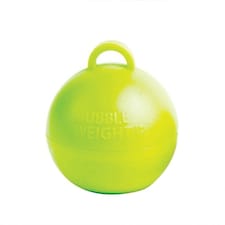 Lime Green Bubble Balloon Weight 35g