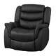 image 1 of Almeira Electric Riser Recliner with Massage and Heat - Black