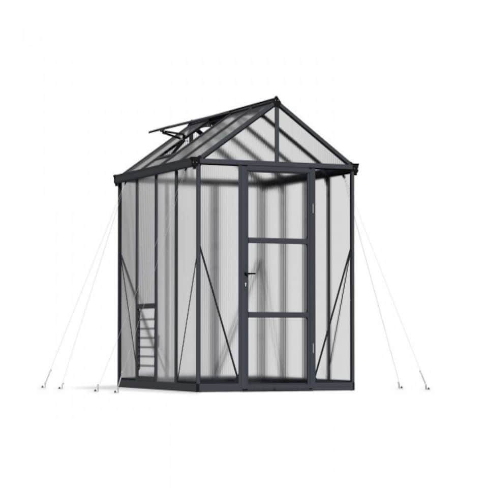 image 1 of Greenhouse Glory 6 x 8 - Polycarbonate - L244.5 x W195.5 x H251 cm - Grey
