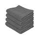 image 1 of Nicola Spring Cotton Hand Towels - 90cm x 50cm - Charcoal - Pack of 4
