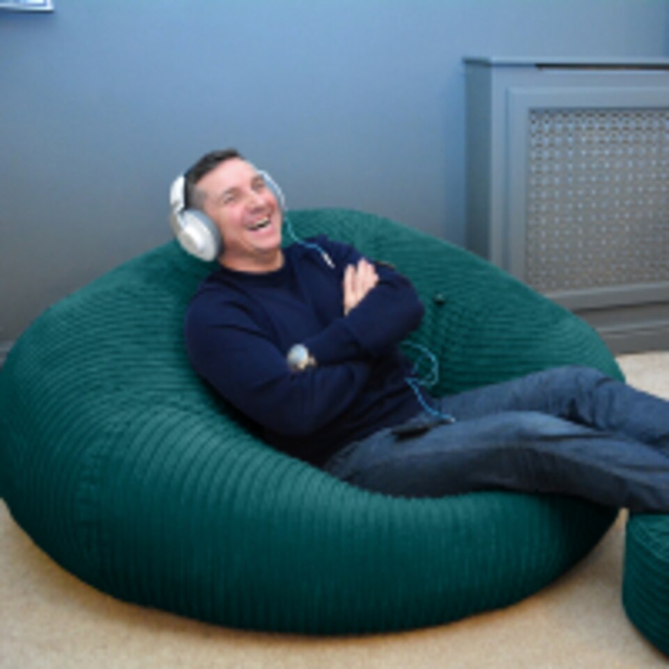 image 1 of rucomfy Jumbo Cord Goliath - Giant Indoor Bean Bag Chair for Adults