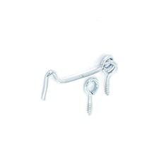 Securit Hooks & Eyes - Silver - 75mm