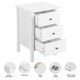 image 5 of Yaheetech Modern Style Side Table with 3 Spacious Drawers