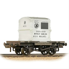 Bachmann Conflat Wagon & AF GWR Container GWR Grey Weathered