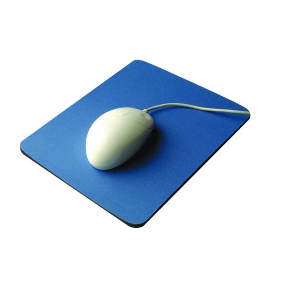 Q-Connect Economy Mouse Mat Blue