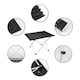 image 2 of Large Folding Table Outdoor and Indoor Garden Camping Event Table