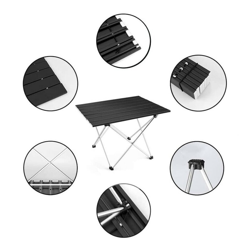 image 1 of Large Folding Table Outdoor and Indoor Garden Camping Event Table