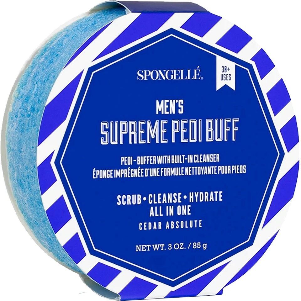 Spongelle Men's Supreme Body Wash Buffer Cedar Absolute 85g