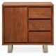 image 1 of Interiors by Premier Acacia One Door Sideboard Brown