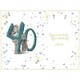 image 2 of Bear Peeking Through Fabulous 40th Birthday Card