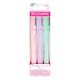 image 1 of Brushworks  Pastel Eyebrow Razors (Pack of 3)