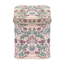 Tin: 7.6 x 7.6cm Arts & Crafts Hyacinth Square Tin