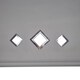 image 4 of FURNISHED Daylight Roller Blinds with Triple Diamond Eyelet Cut to Size Sheer Fabric | Grey | Grey | (W) 90cm x (L) 165cm