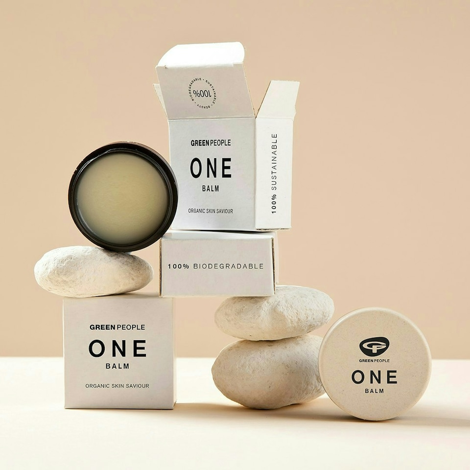 image 1 of Green People ONE Balm - Multi-Purpose Balm for Dry Skin - Natural, Organic & Vegan - Paraben & Alcohol Free, 30ml