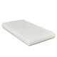 image 3 of Pembrey Cot Bed, Under Drawer & All Seasons Premium Pocket Sprung Mattress - Convertible, Adjustable Mattress Base, Birth to 4 Years (Ash Grey & White)
