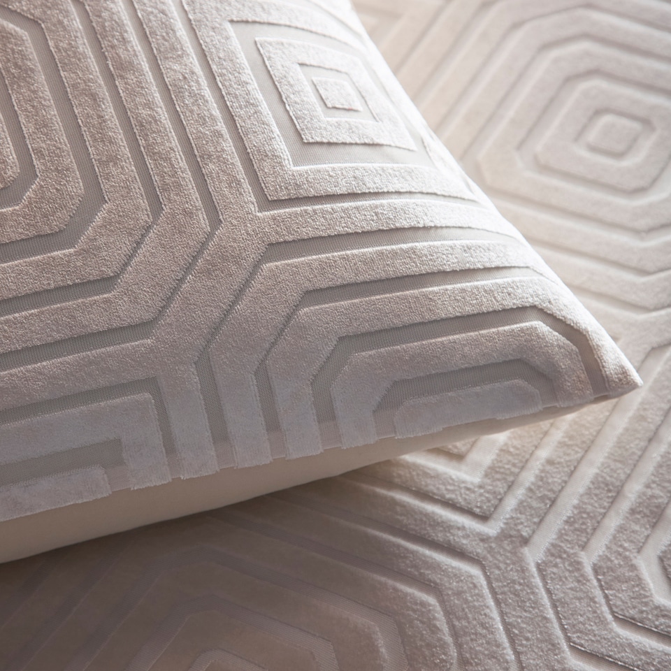image 1 of Laurence Llewelyn-Bowen Emile Duvet Cover Set Cream