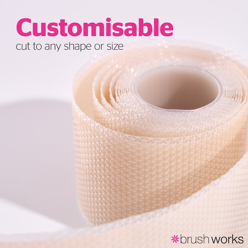 image 1 of Brushworks Silicone Face Tape 1.5 m Customisable Overnight Tape | Clear