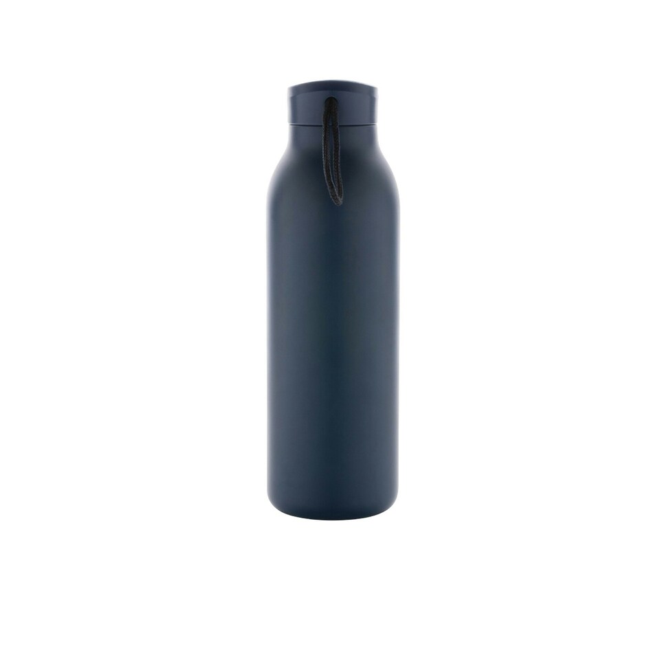 image 1 of Avira Avior Recycled Stainless Steel 500ml Water Bottle - Navy - One Size | Blue | One Size
