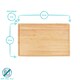image 3 of Argon Tableware Wooden Butchers Block Chopping Board - 60cm x 40cm