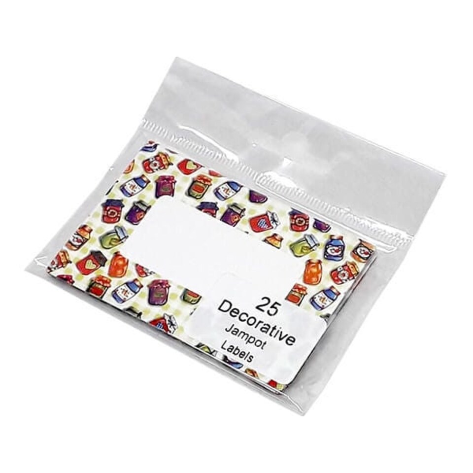 NJ Products Jam Pot Design Jam Pot Labels