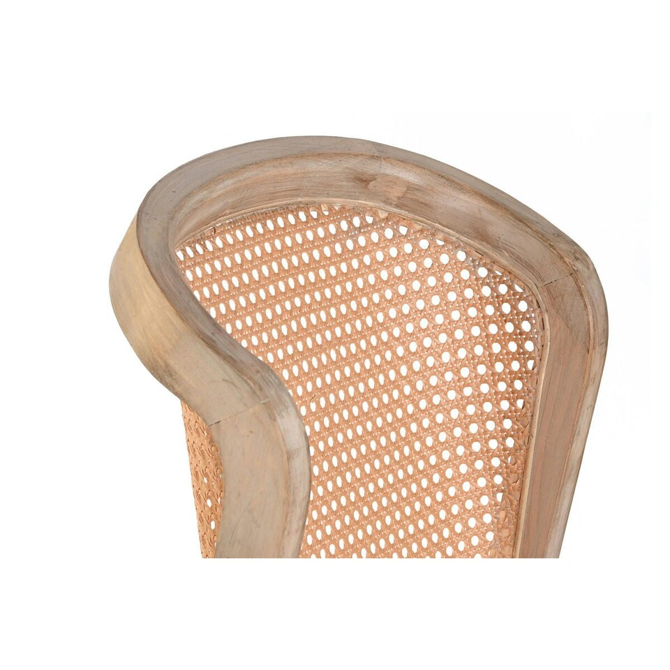 image 1 of Dining Chair DKD Home Decor Beige Polyester 46 x 61 x 86 cm Brown