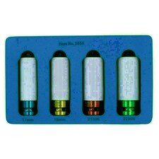 1/2" Drive Alloy Wheel Nut Impact Sockets 17mm 19mm 21mm 22mm 4pc Set