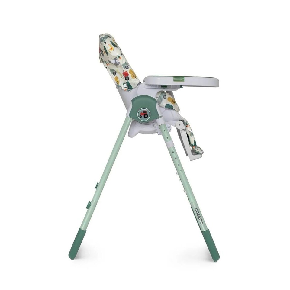 image 1 of Cosatto Noodle 0+ Highchair From Birth Recline, Height Adjustable, Easy Clean Design