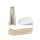 image 8 of Babymore Air Motion Gliding Crib Grey