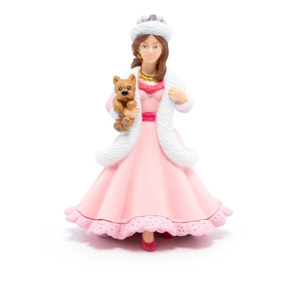 image 1 of PAPO The Enchanted World Princess and Her Dog Toy Figure Set
