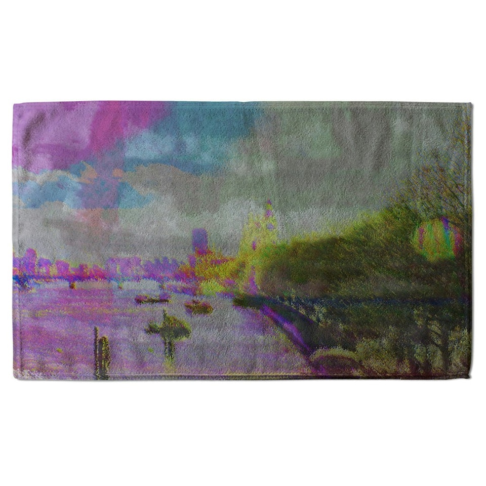 image 1 of london Bridge view (Kitchen Towel)