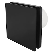 Manrose BLK100S Axial Tiled Extractor Fan 100mm Standard Model (Black)