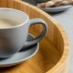 image 5 of Argon Tableware 2pc Coloured Cappuccino Cup & Saucer Set - 250ml - Grey - Coffee Cup Latte Cup Drinking Cup