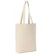 image 3 of Nutshell Premium Canvas Flat Base Shopper - Natural - 38cm x 42cm x 10cm | Cream