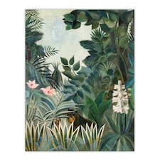 The Dream Equatorial Jungle Rousseau Vintage Huge Wall Art Poster Print 24X32"