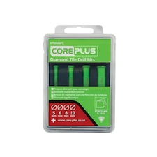 Coreplus Diamond Tile Drill Bit - Multi Colour - Set, 4 Piece