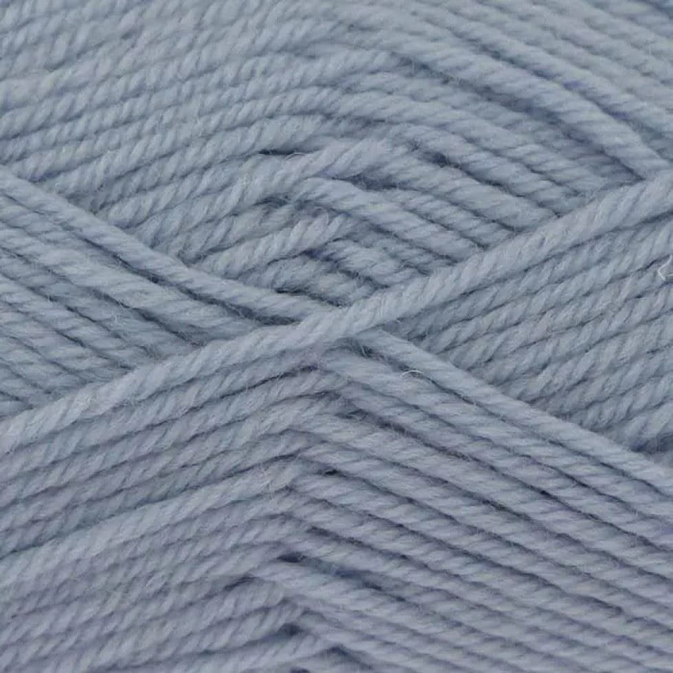 King Cole Blue Merino Blend DK Yarn (Value Pack 12 x 50g Balls) For Crochet, Knitting - 104m per ball